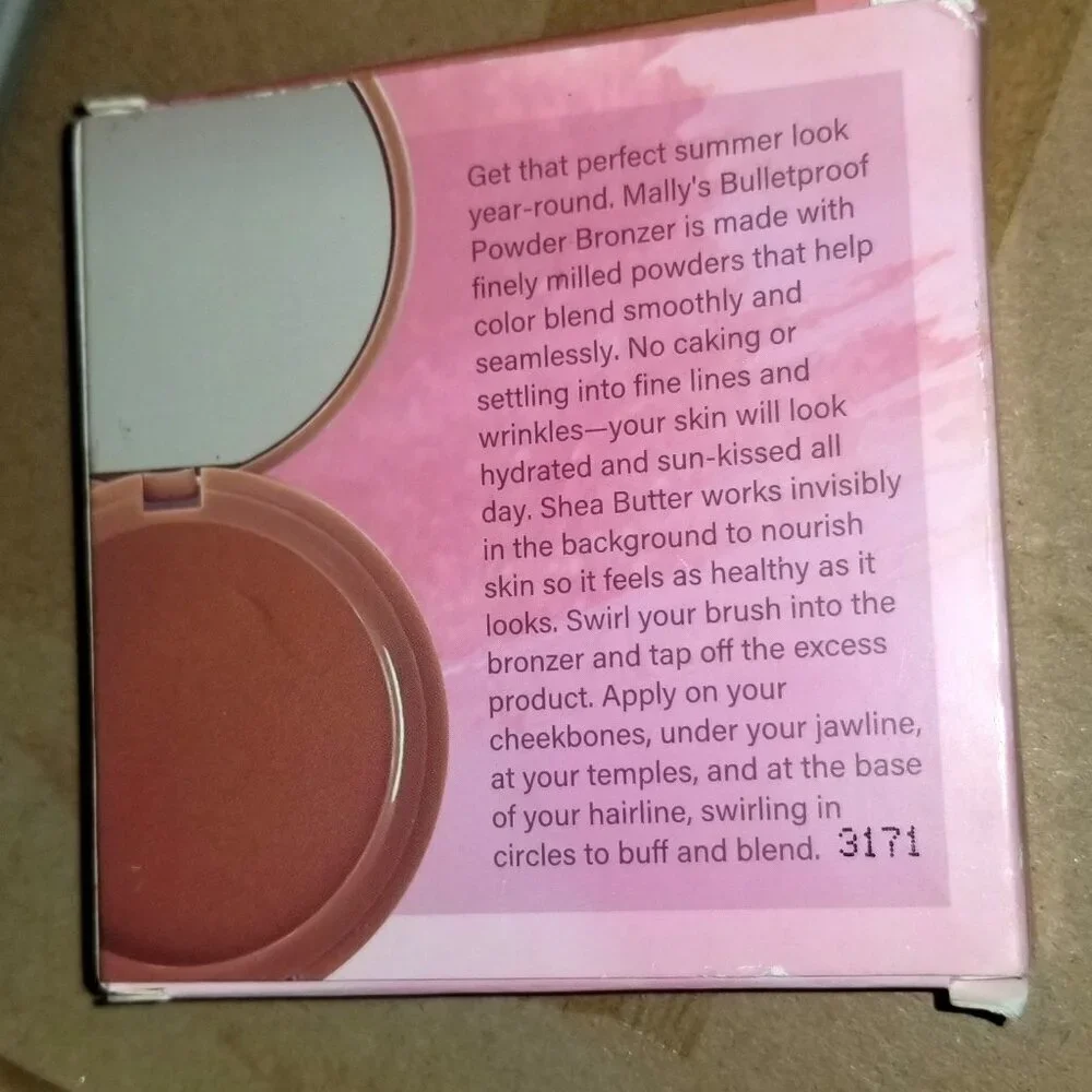 Mally Bulletproof Powder Bronzer New in Box
